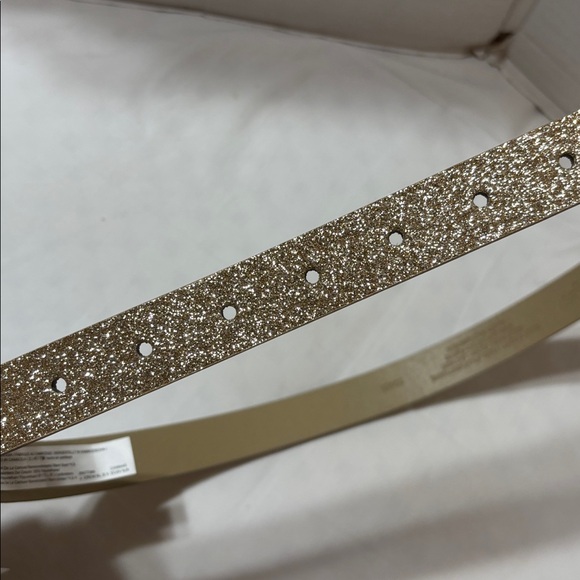 J. Crew Metallic Gold and Tan Belt. NWT - Picture 4 of 6